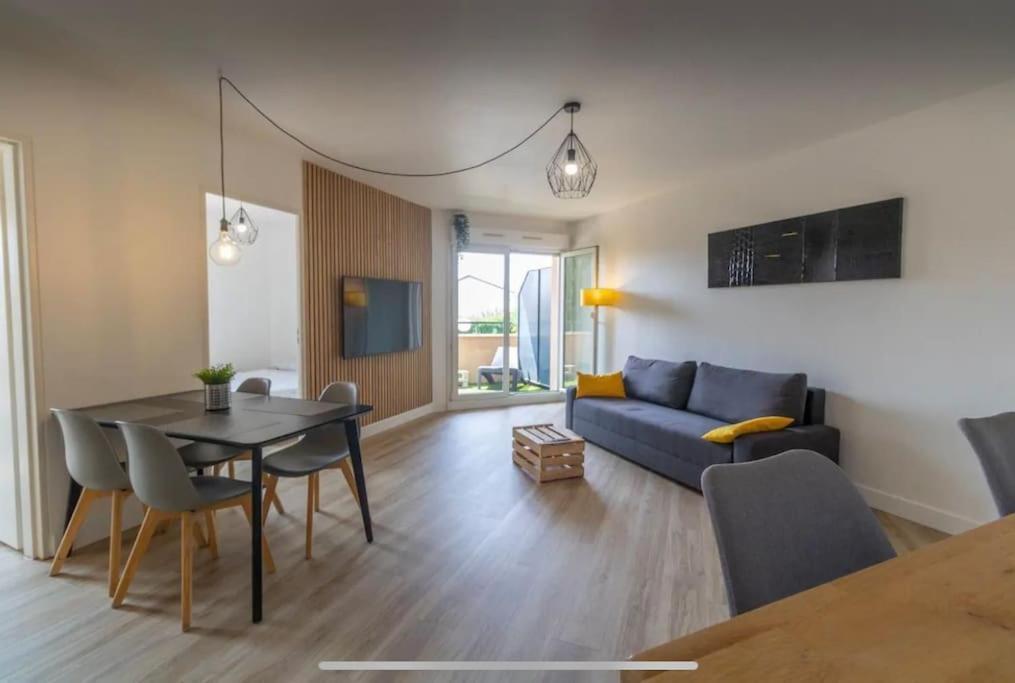 *T3*Toulouse Purpan+Parking+Piscine Apartment Bagian luar foto
